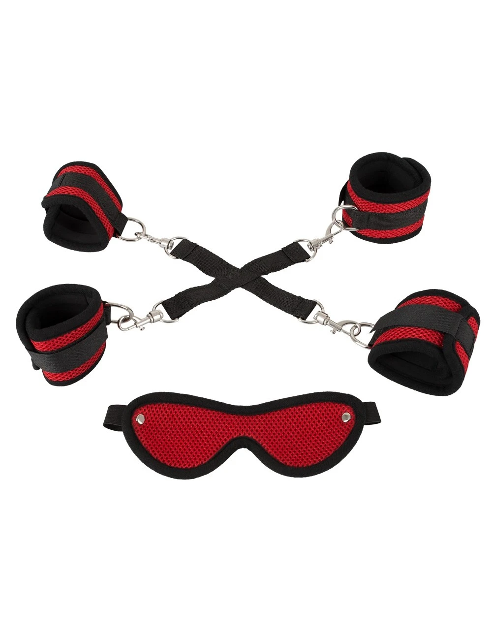 Attaches Menottes Et Chevilles En Croix Bad Kitty