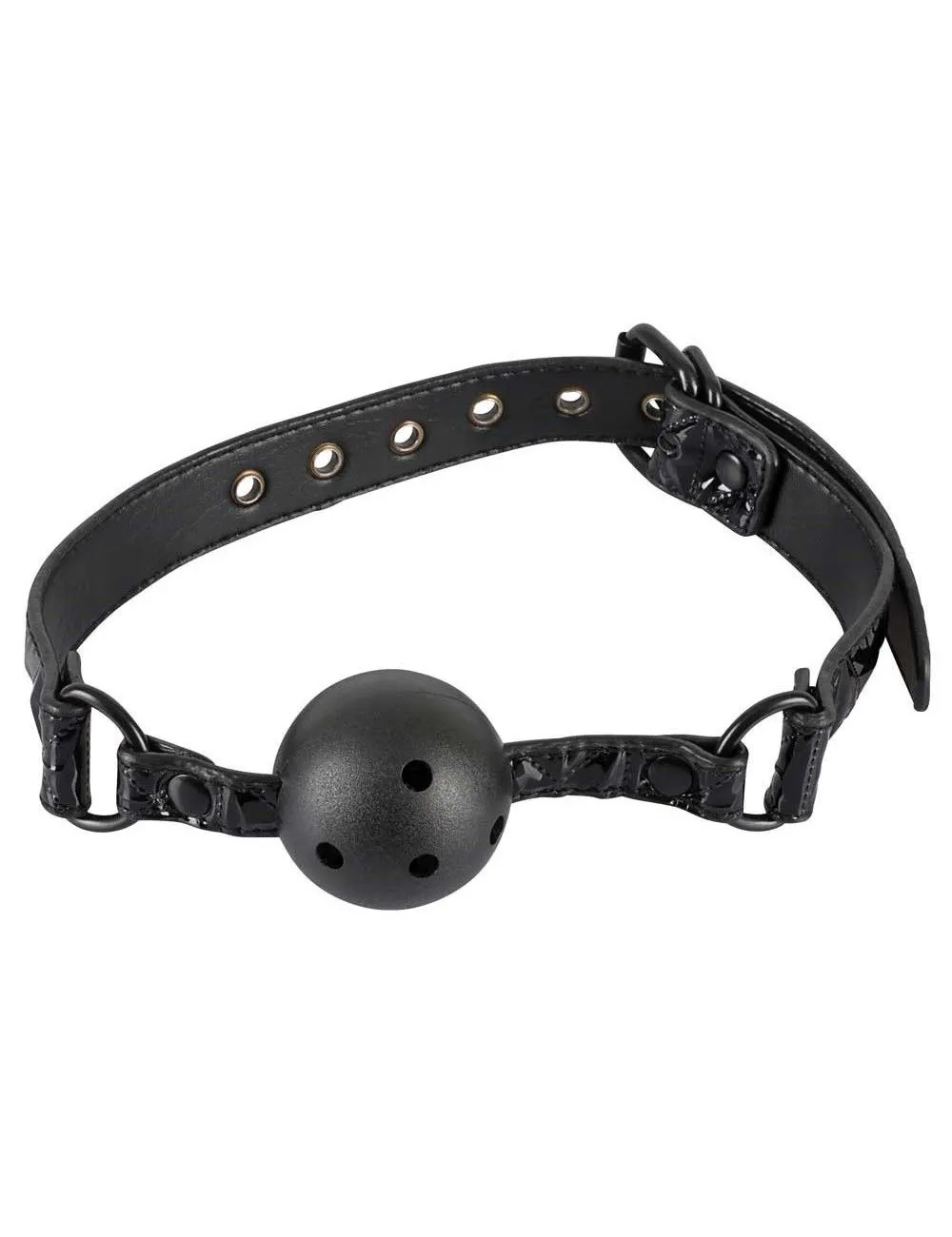 Baillon Réglable Noir Design Diamant Bad Kitty – Image 2