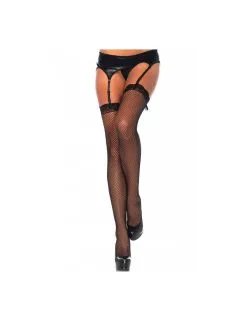 Bas Amour De Résille Noire LEG AVENUE