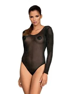 Obsessive Lingerie Body Brillance Noir Obsessive