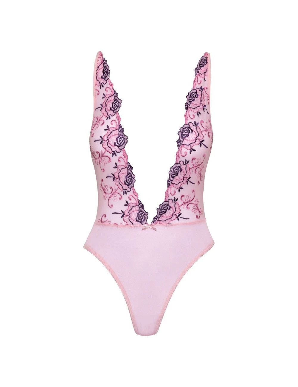 Body Dentelle Large Décolleté Rosilya Kissable – Image 3