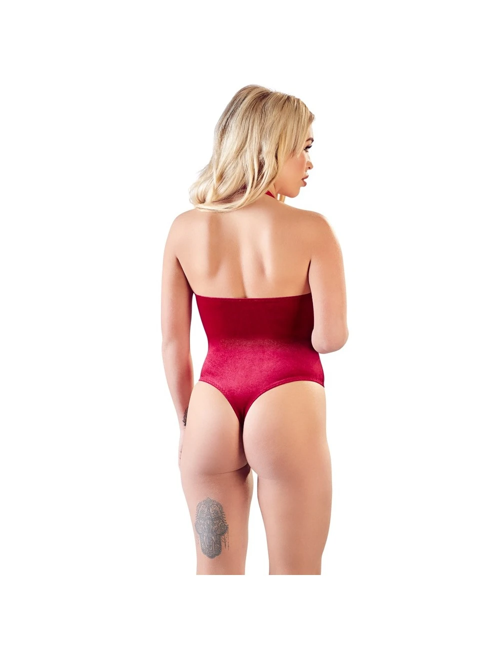 Cottelli Collection Body Dentelle Velours Rouge Cottelli – Image 2