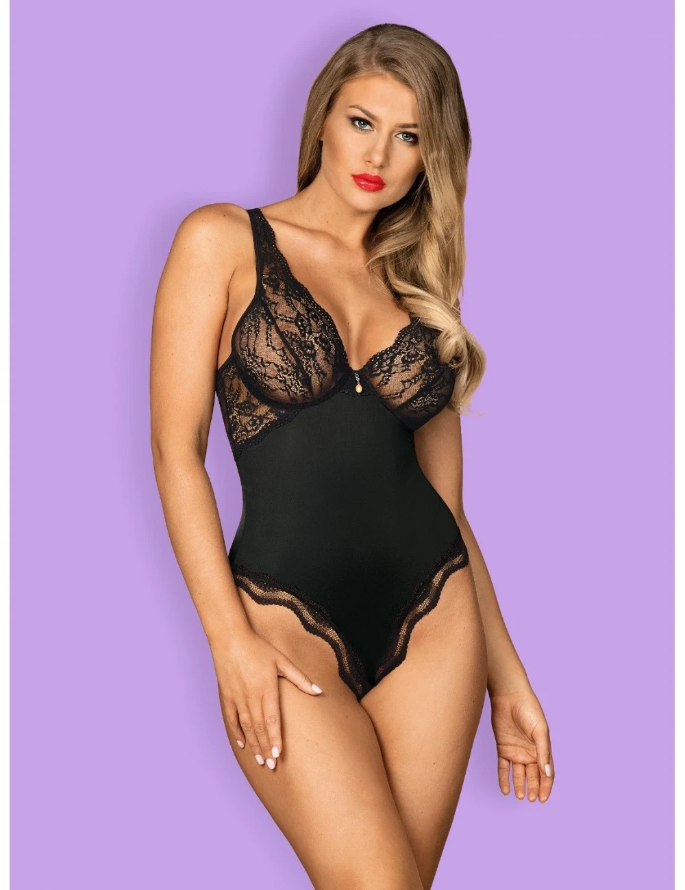 Obsessive Lingerie Body Luvae Noir Obsessive – Image 3
