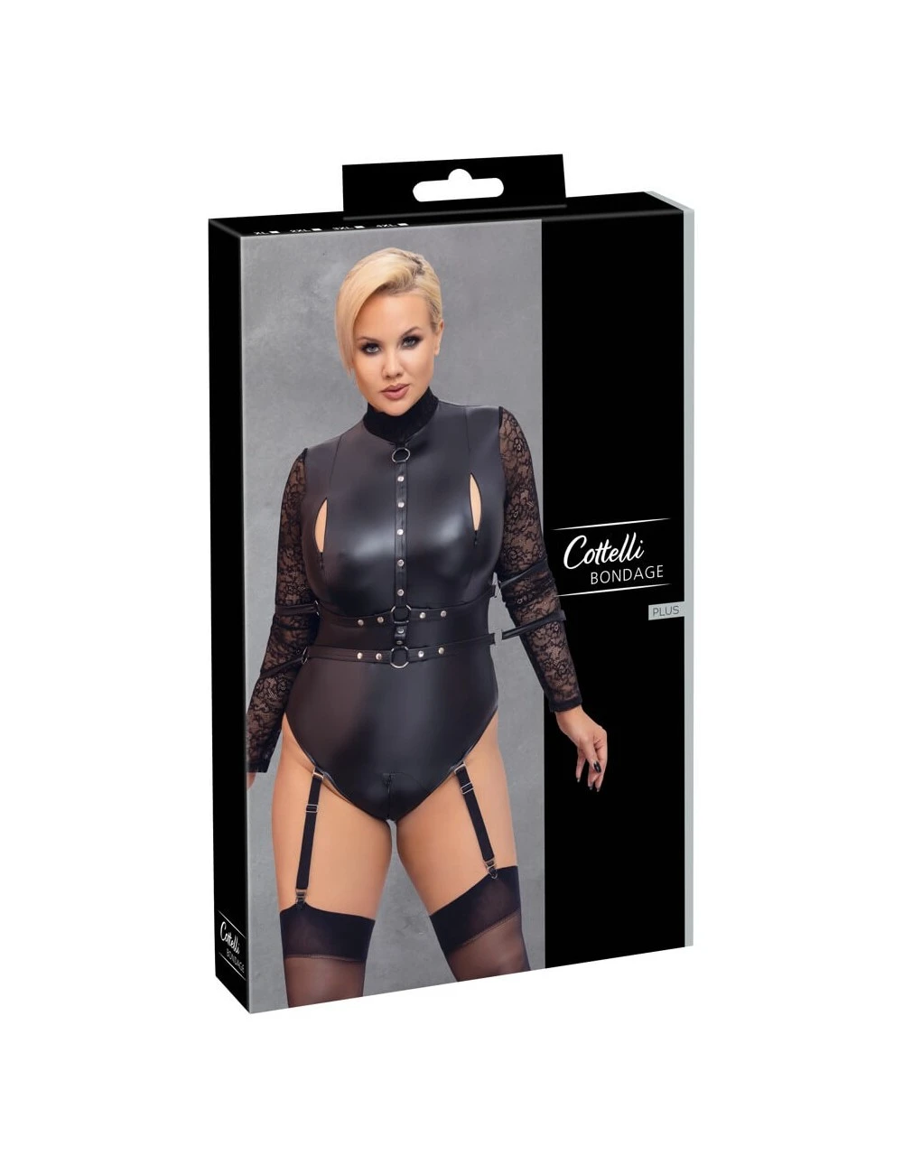 Cottelli Collection Body Noir Ambiance Bondage Size Plus – Image 8