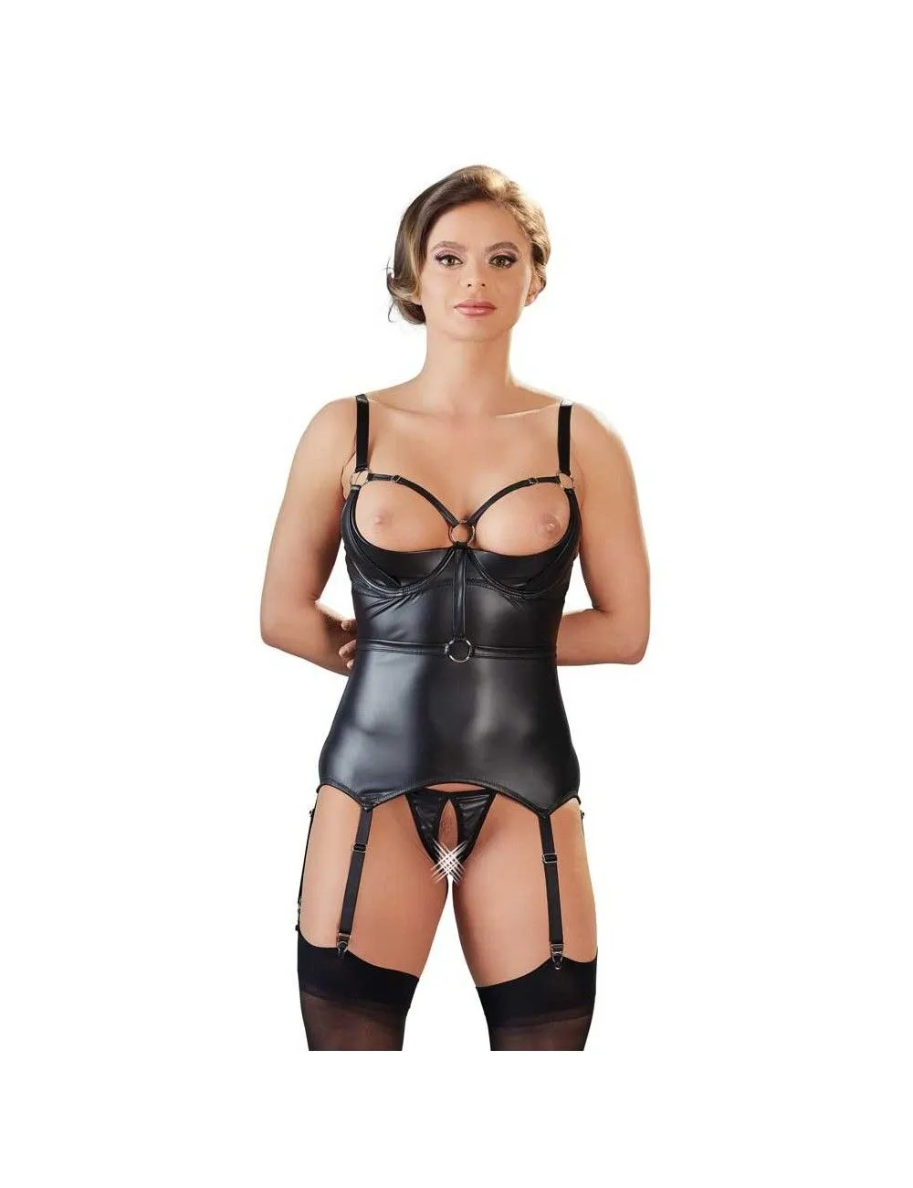 Body Noir Ouvert Bondage Cottelli Collection – Image 5