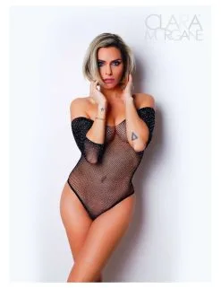 Clara Morgane Lingerie Body Strass Le Numéro 2 Clara Morgane