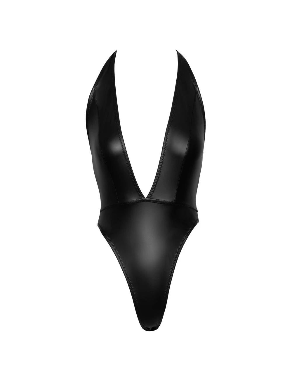 Cottelli Collection Body String Noir Exchancré Et Décolleté Cottelli – Image 4