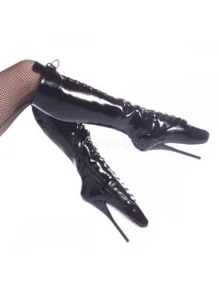 Pleaser USA Shoes Bottes Fétichiste Noir Vernis BALLET 2020