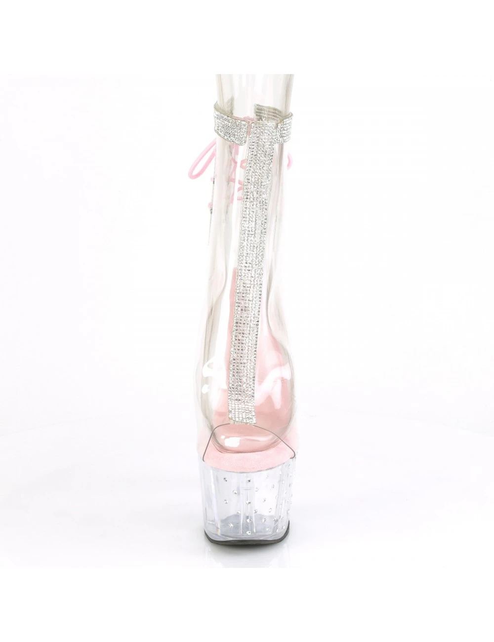 Pleaser USA Shoes Bottines à Lacets Rose Stardust PLEASER – Image 2