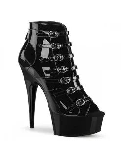 Pleaser USA Shoes Bottines Plateforme Ouverte Boucle PLEASER