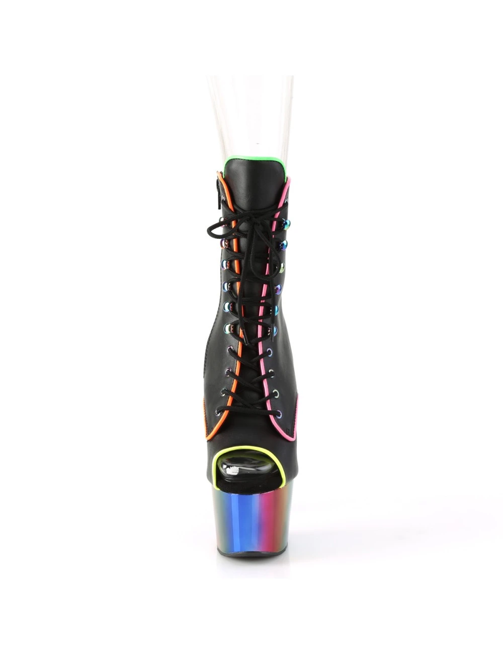 Pleaser USA Shoes Bottines Plateformes Adore 1021RC-02 Noir PLEASER – Image 2