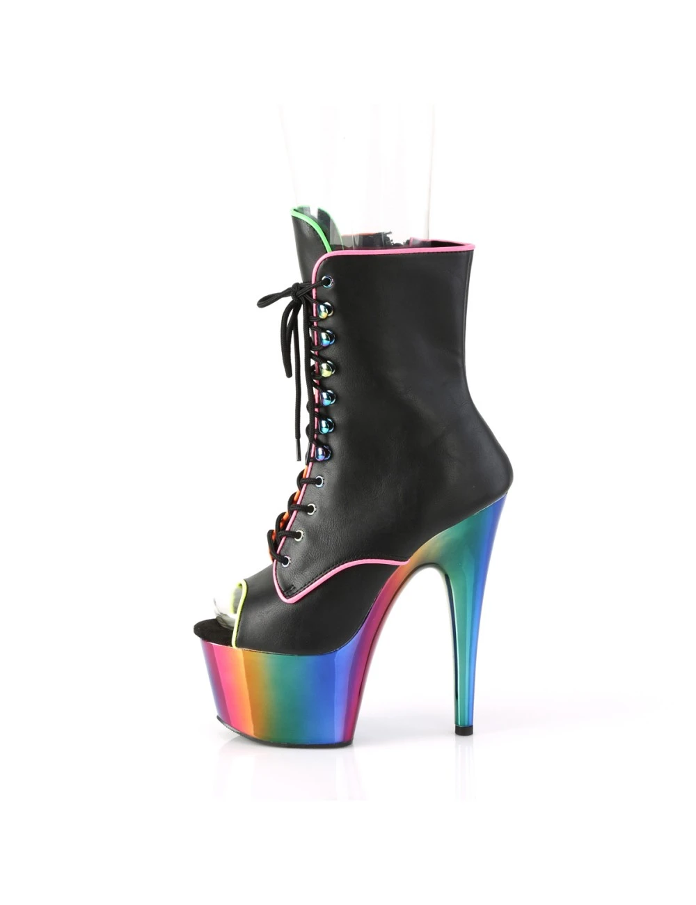 Pleaser USA Shoes Bottines Plateformes Adore 1021RC-02 Noir PLEASER – Image 5