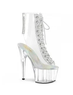 Pleaser USA Shoes Bottines Plateformes Strass 1016 Pleaser