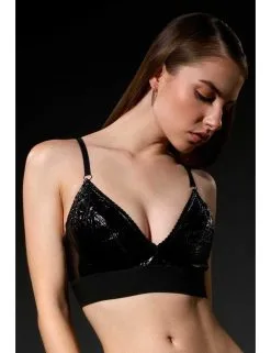 Brassière Croco Malicia PATRICE CATANZARO