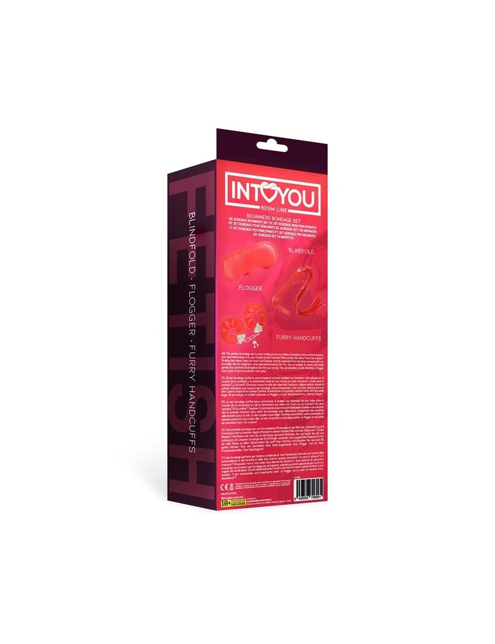 Coffret Beginners Bondage Rouge 3 Pièces Intoyou – Image 4