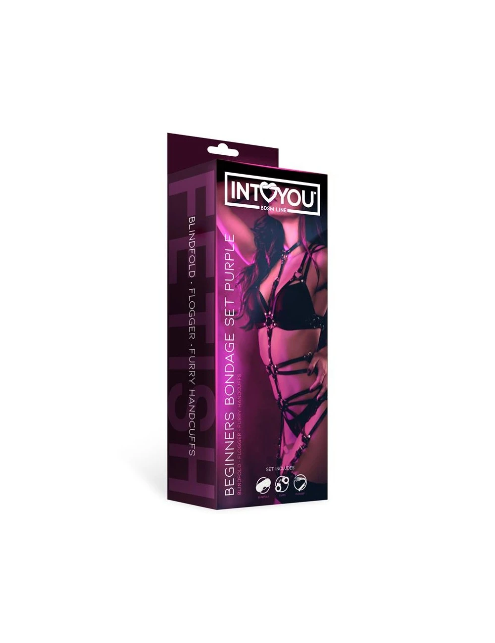 Coffret Beginners Bondage Violet 3 Pièces Intoyou – Image 3