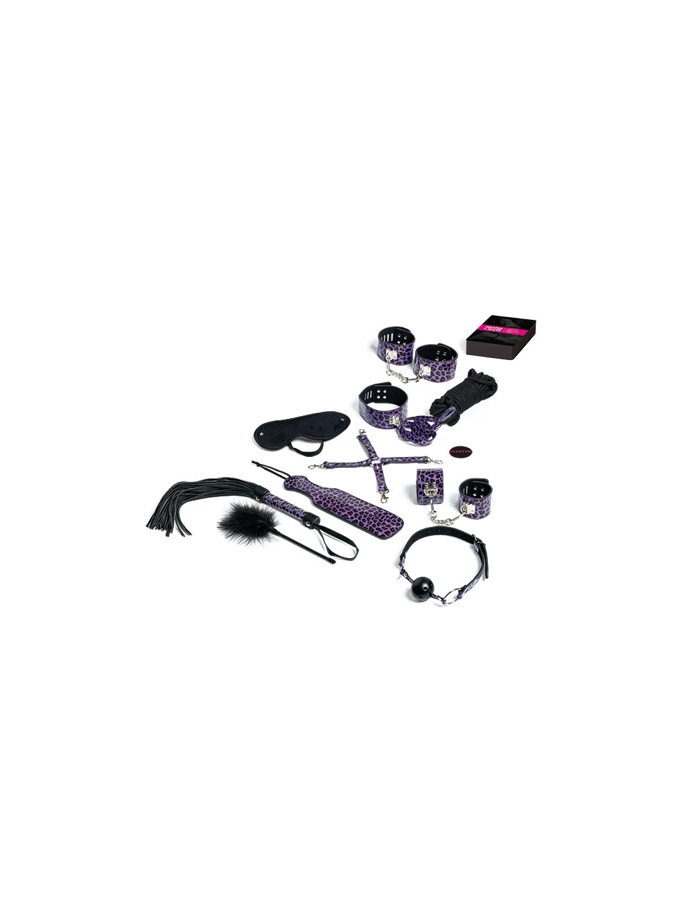 Tease Please Coffret Bondage Master Slave Violet