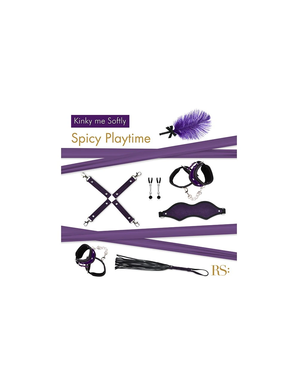 Coffret Bondage Sac A Main Violet Rianne S – Image 2