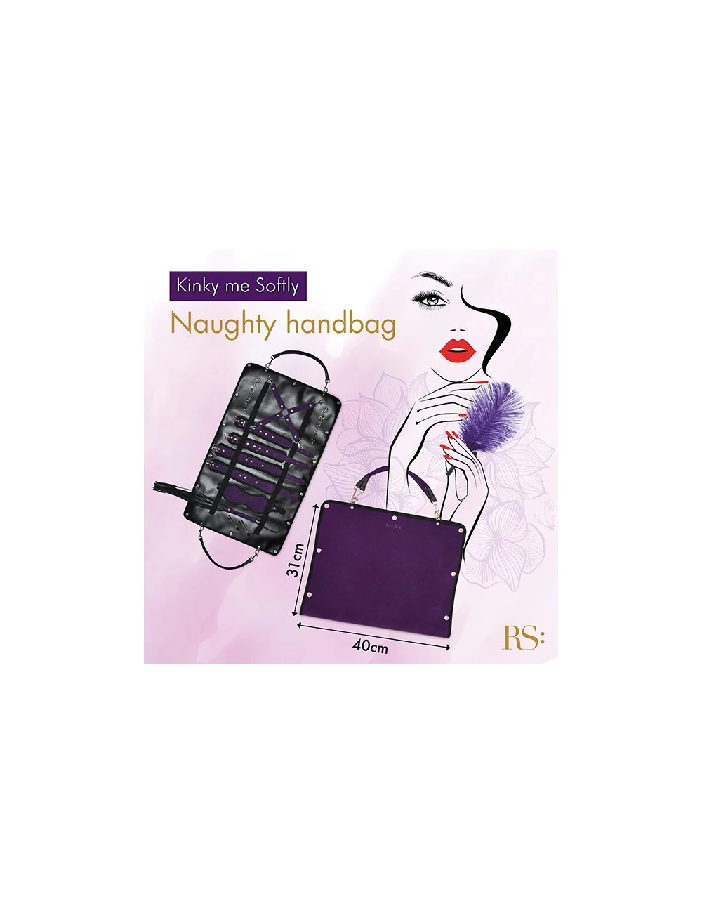 Coffret Bondage Sac A Main Violet Rianne S – Image 5