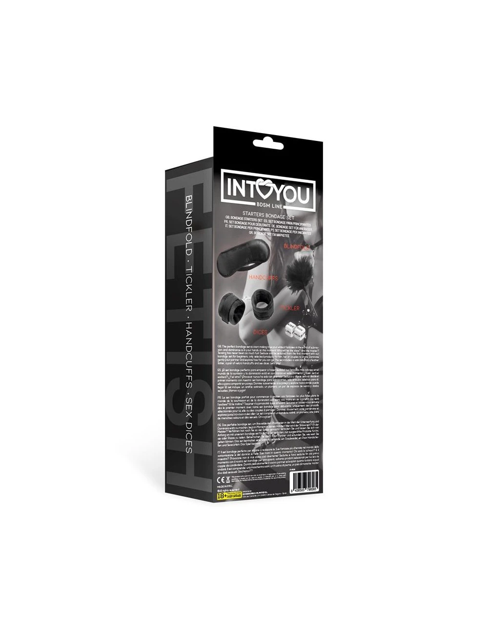 Coffret Initiation Bondage Noir 4 Pièces Intoyou – Image 4