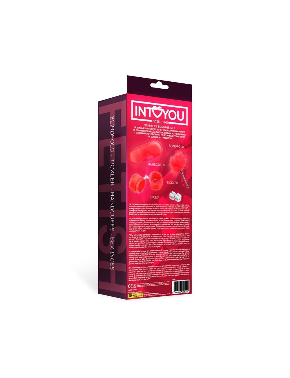 Coffret Initiation Bondage Rouge 4 Pièces Intoyou – Image 4