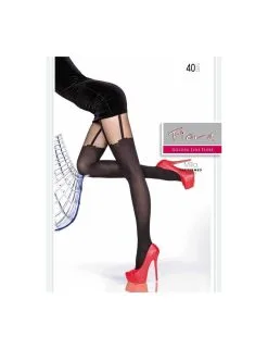 Collant Effet Jarretelles Milla Fiore