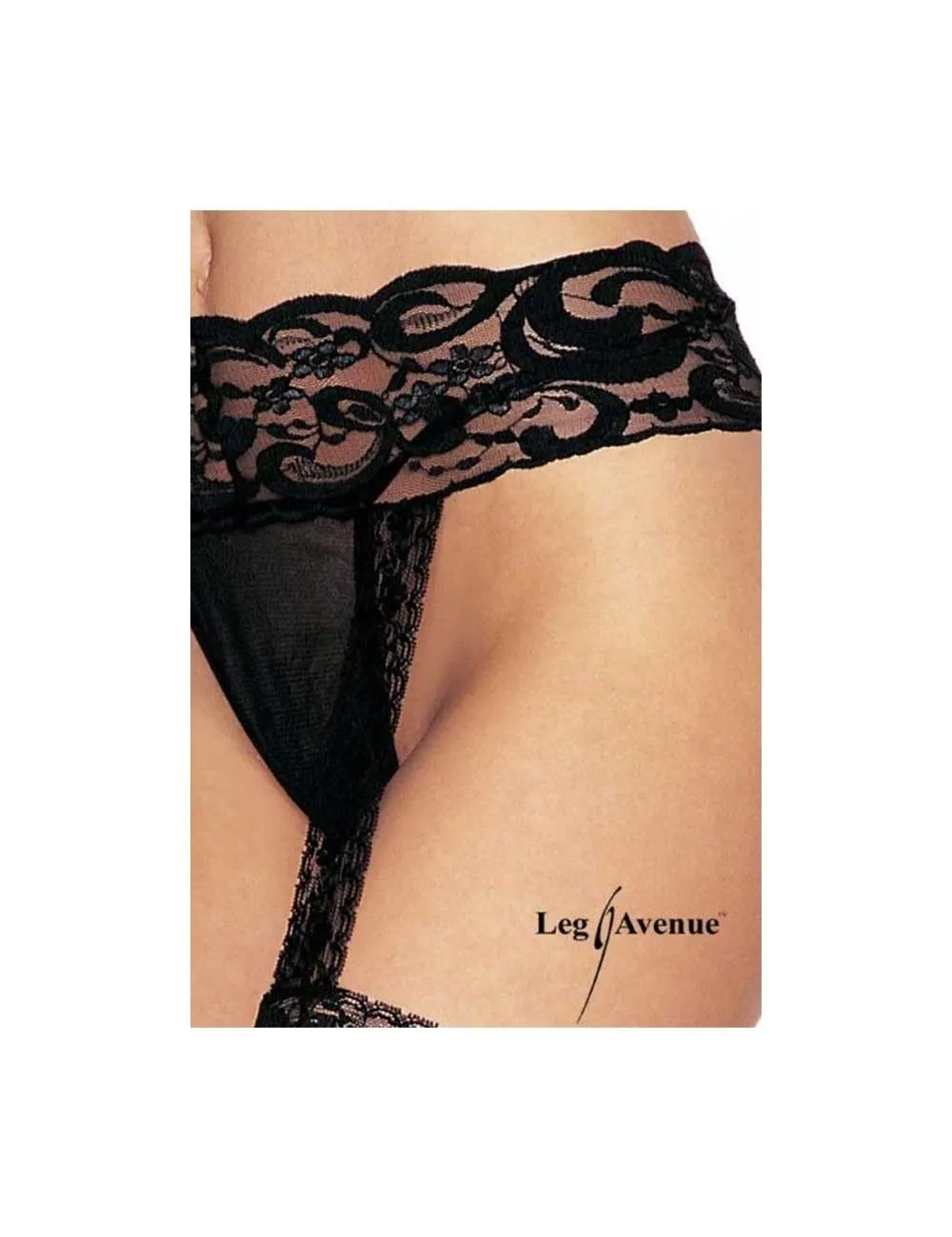 Collant Filet Jarretelles Leg Avenue – Image 2