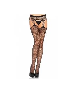 Collant Résille Jarretelles Orientale Leg Avenue