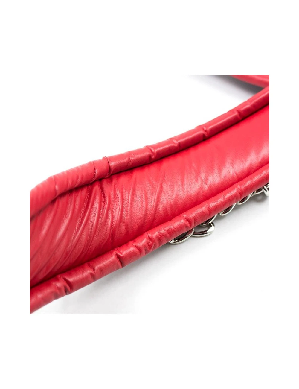 Collier Rembourré Et Laisse Métal Fetish Addict – Image 4