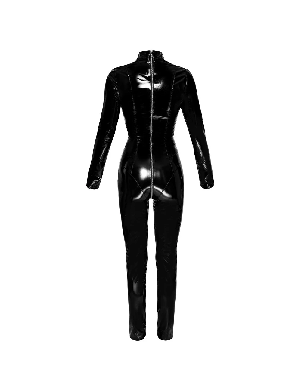 Combinaison Vinyle Zip Black Level – Image 6