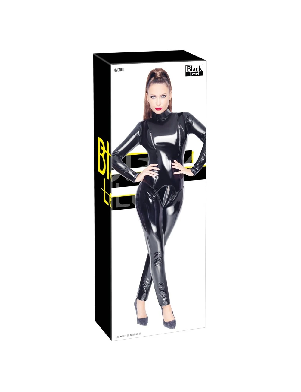 Combinaison Vinyle Zip Black Level – Image 8