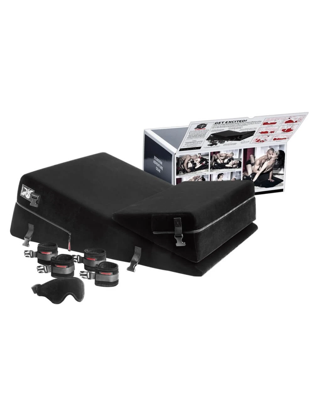 Coussin Noir Avec Menottes Wedge Liberator – Image 2