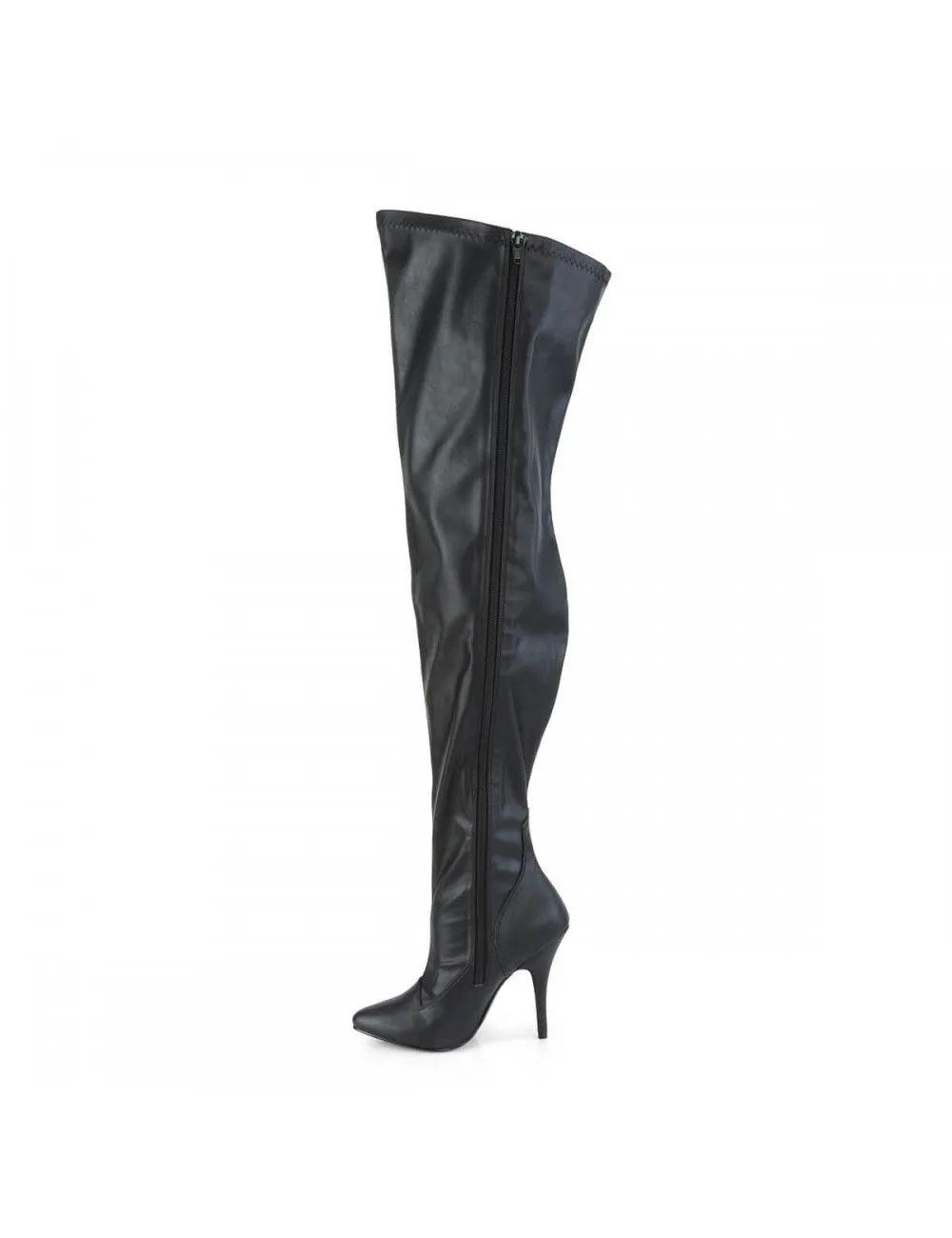 Pleaser USA Shoes Cuissardes Large Noir Mat PLEASER – Image 3