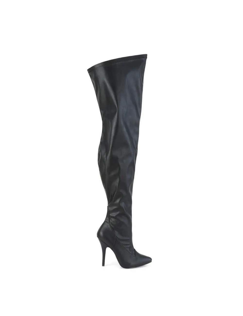 Pleaser USA Shoes Cuissardes Large Noir Mat PLEASER – Image 5