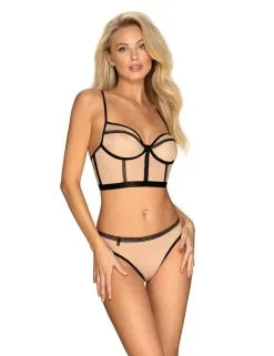 Obsessive Lingerie Ensemble 2 Pièces Nude Nudelia Obsessive