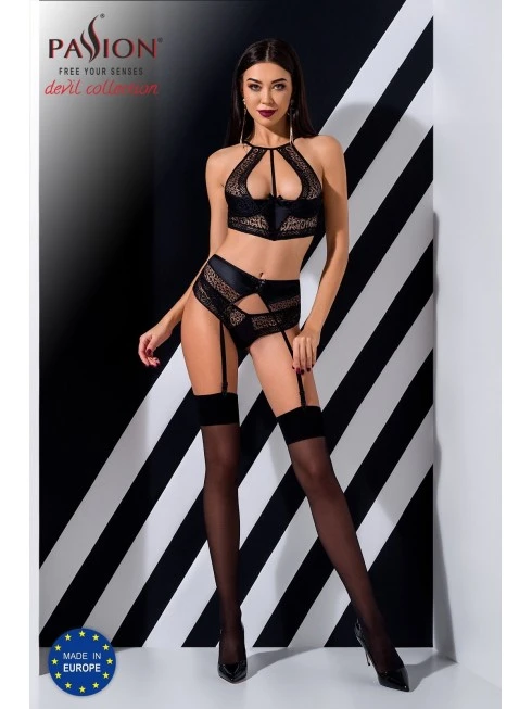 Passion Lingerie Ensemble 3 Pièces Scarlet Passion