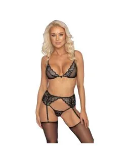 Ensemble Dentelle 3 Pièces Greylia Kissable