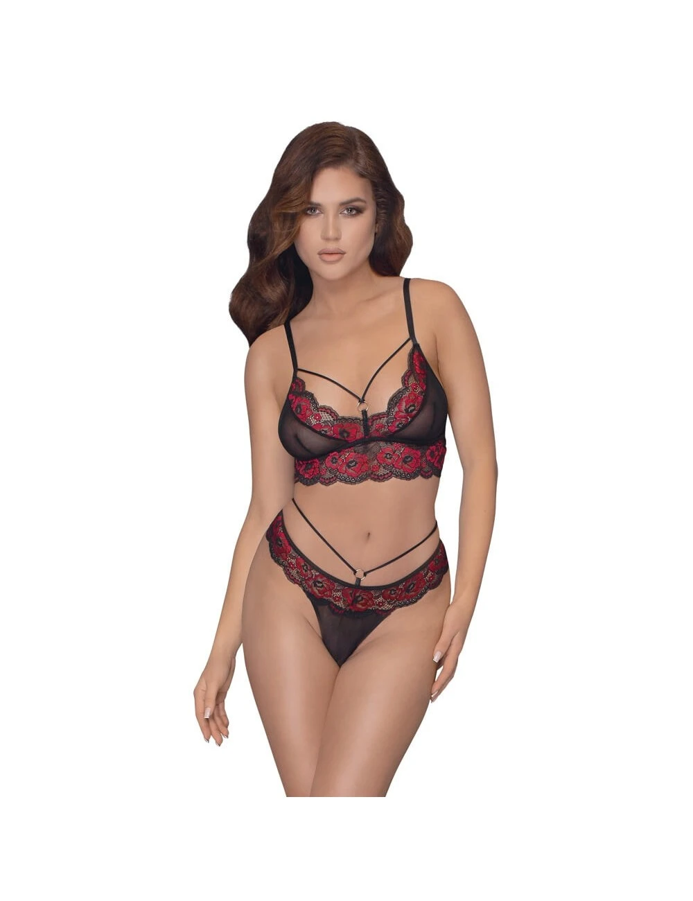 Ensemble Dentelle Rouge Cottelli Collection