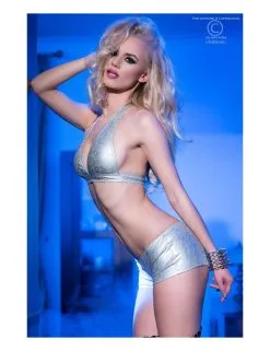 Ensemble Deux Pièces Argent Chilirose