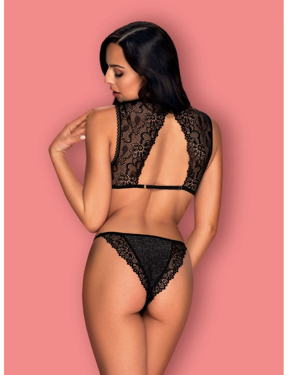 Obsessive Lingerie Ensemble Elisetta Noir Obsessive – Image 4