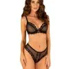 Obsessive Lingerie Ensemble Marrbel Noir OBSESSIVE