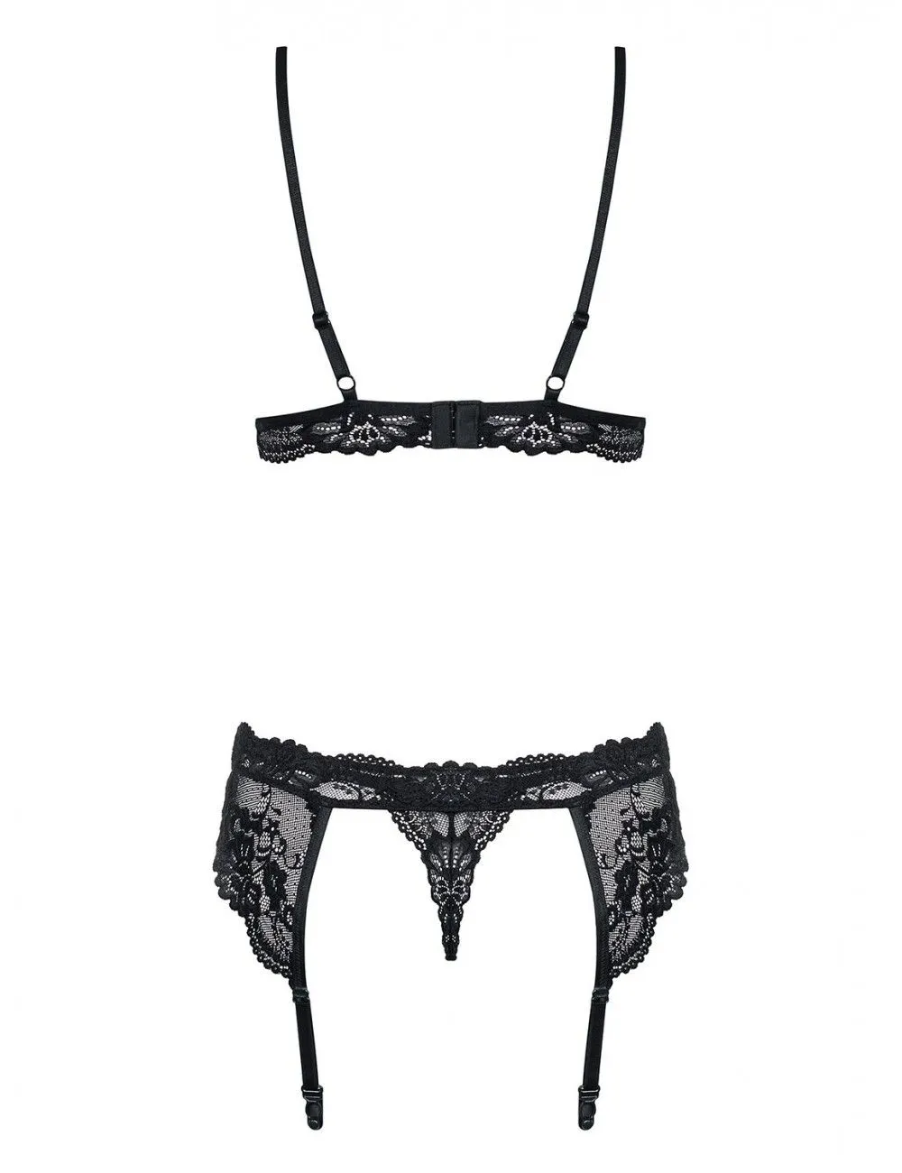 Obsessive Lingerie Ensemble Noir Segma 3 Pièces OBSESSIVE – Image 6