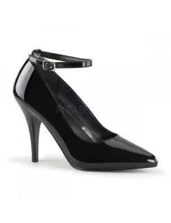 Pleaser USA Shoes Escarpins Classique Et Brides Noir Brillant PLEASER