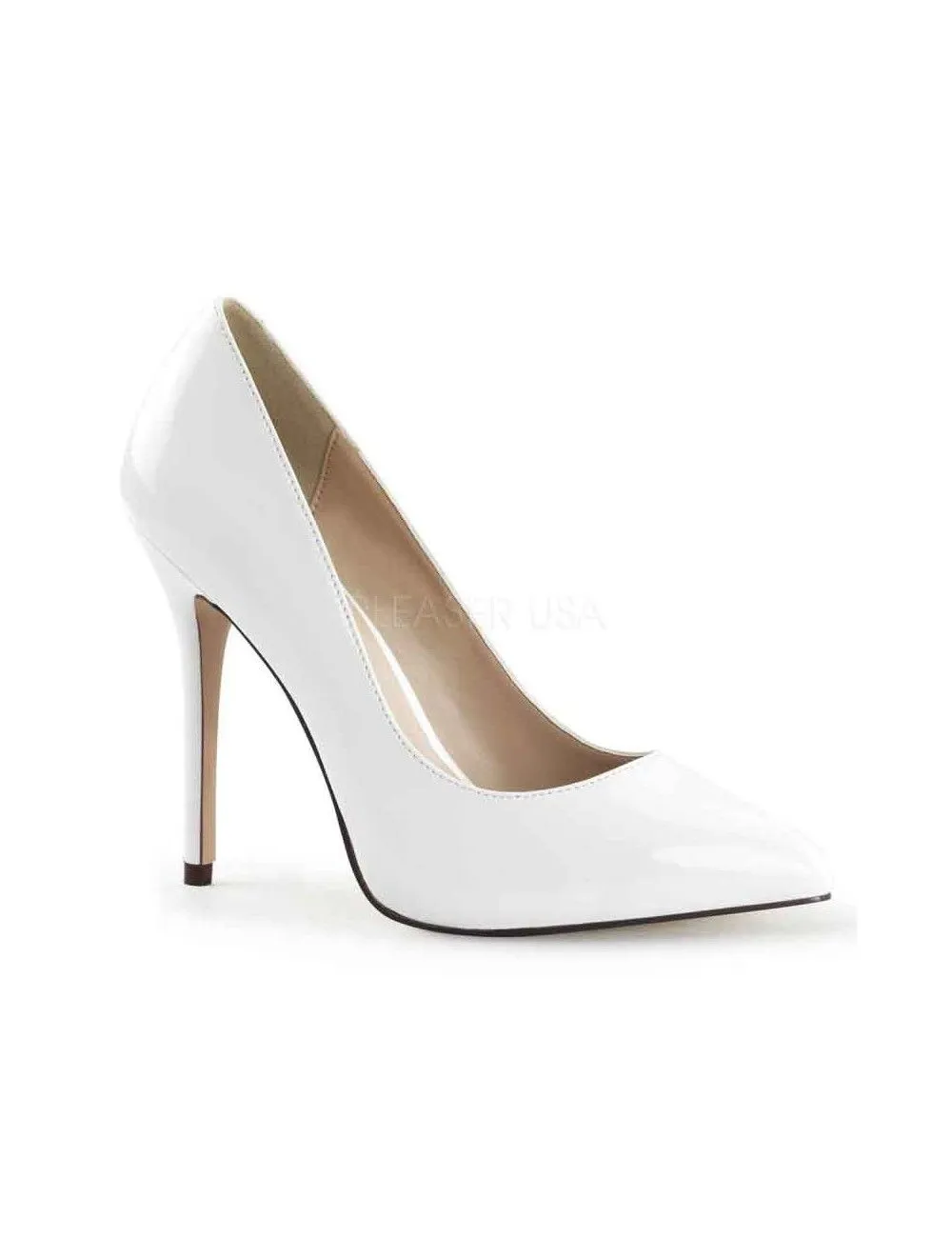 Pleaser USA Shoes Escarpins élégants Amuse Blanc PLEASER