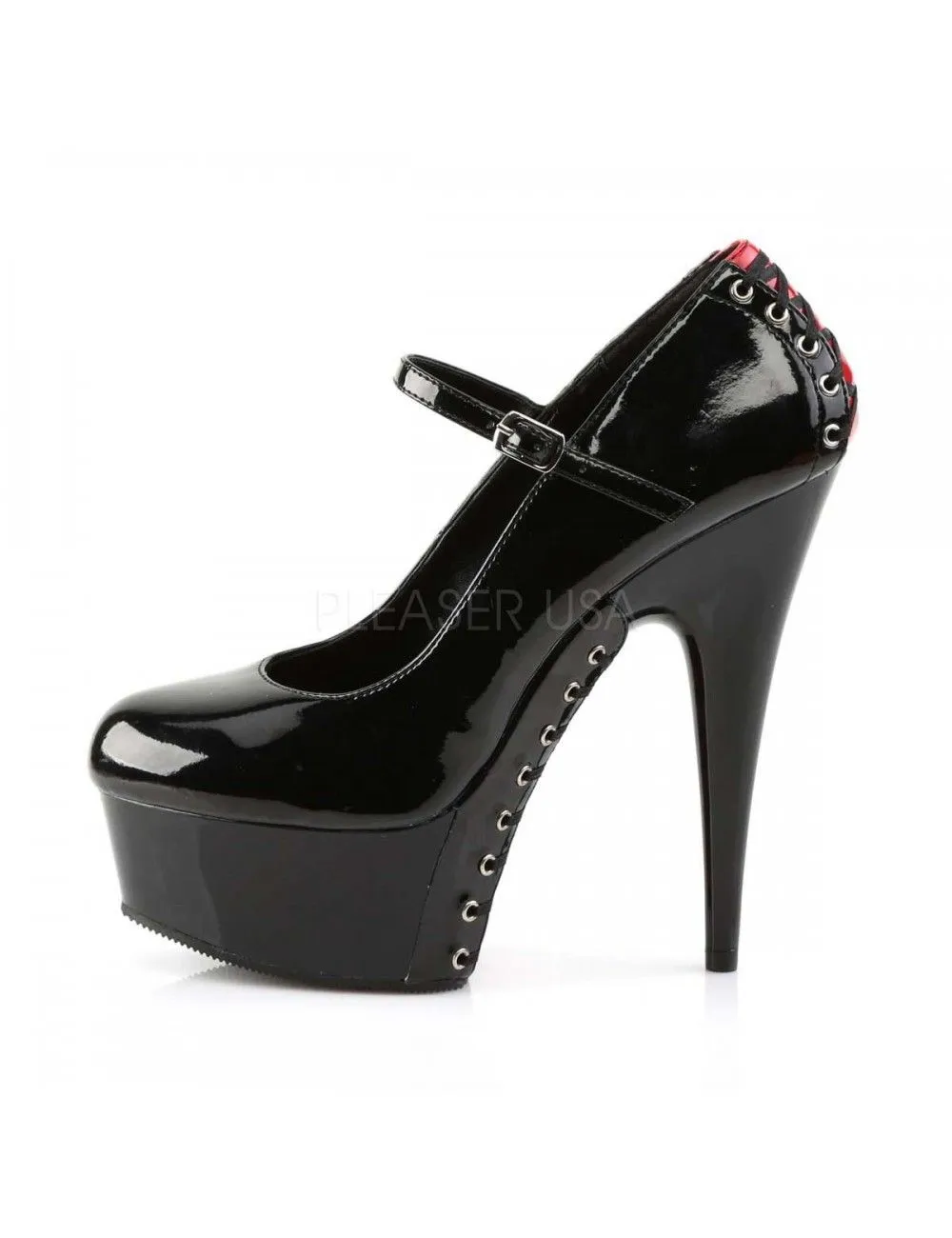 Pleaser USA Shoes Escarpins Plateforme DELIGHT 687FH – Image 4
