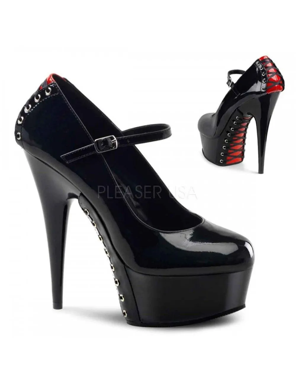 Pleaser USA Shoes Escarpins Plateforme DELIGHT 687FH