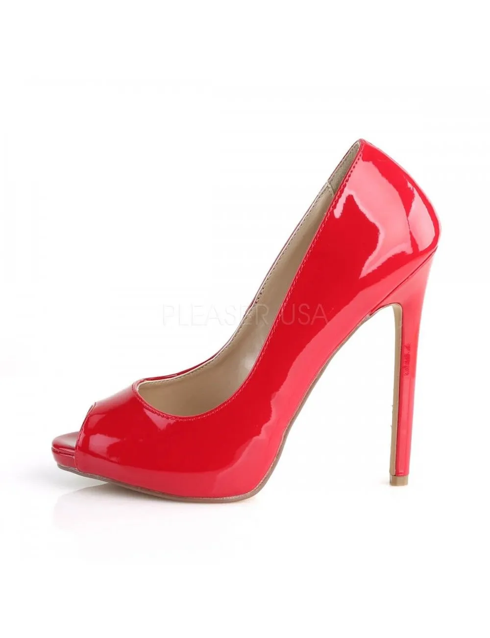 Pleaser USA Shoes Escarpins Sexy42 Rouge Pleaser – Image 3