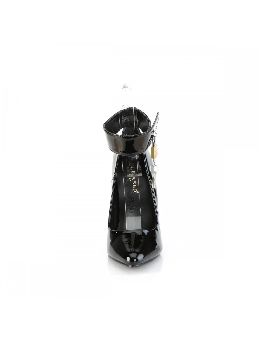 Pleaser USA Shoes Escarpins Talon Aiguille Cadenas Domina Pleaser – Image 2