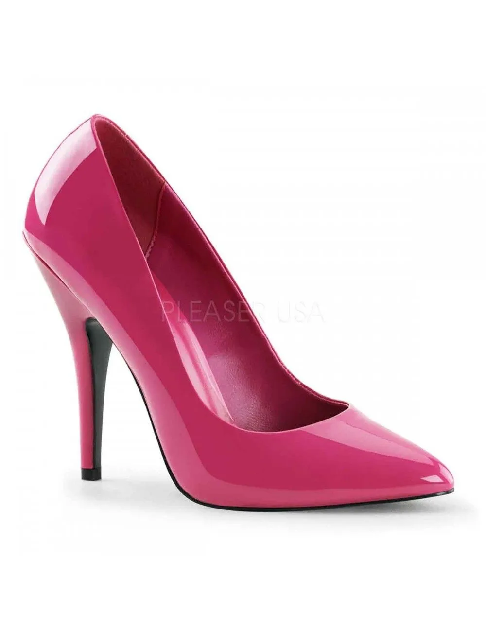 Pleaser USA Shoes Escarpins Talon Haut Seduce Rose Intense