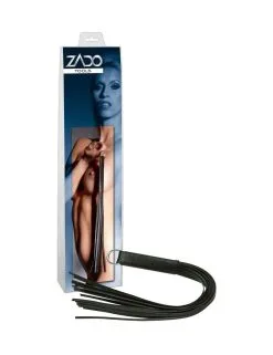 Fouet En Cuir Avec Bandelette 45 Cm ZADO
